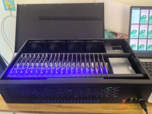 Phone Farm Box Integrate 20 Units Mobile Motherboards Into One Case Motherboard Rig Support WIFI OTG Android Farming System - Product Image 4