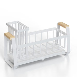 Kitchen Countertop Stainless Steel Sink Rack Sponge Holder for Kitchen Sink - Product Image 1