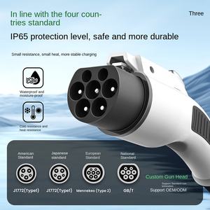 Inicio 7kw CCS2 Wallbox Estación de carga EVSE AC EV Cargador - Product Image 6