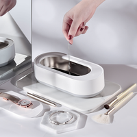 Nettoyeur à ultrasons numérique haute fréquence 2026 pour bijoux, machine à ultrasons numérique multifonction, mini nettoyeur à ultrasons pour lunettes