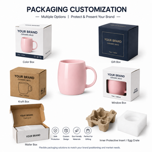 Taza de Cerámica de 11 oz con Logotipo Personalizado, Taza de Café Premium con Acabado Brillante y Asa, para Regalo Promocional - Product Image 5