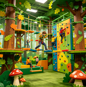 Jungle Quest Elite, Proyecto de Parque de Aventuras Interior Personalizado, Circuito de Cuerdas, Experto en Parques Infantiles al Aire Libre - Product Image 2