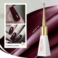 XEIJAYI Série Monochrome Ultime Vernis Gel UV Longue Durée Certifié pour Ongles, Base de Résine Soak-Off pour Nail Art