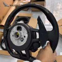 Volant en fibre de carbone noir en gros pour Audi Rs Rs3 Rs4 Rs5 Rs6 Rs7 A3 R8 A4 A5 A6 A7 A8 B9 A5 S3 S4 S5 S6 S7