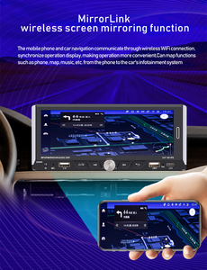 F133 Xe <span class=keywords><strong>MP5</strong></span> Máy Nghe Nhạc IPS Màn Hình Cảm Ứng 1280*480 Hỗ Trợ Gương Liên Kết Carplay Android Tự Động 6.9 Inch <span class=keywords><strong>MP5</strong></span> Xe Stereo AM FM Rds - Product Image 3