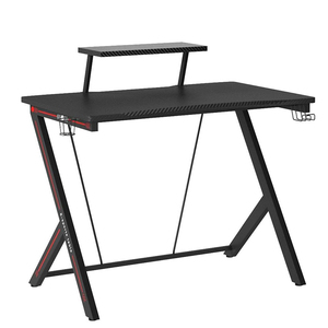 Table de jeu avec revêtement en fibre de carbone, <span class=keywords><strong>bureau</strong></span> de jeu 39 pouces pour idées cadeaux - Product Image 2