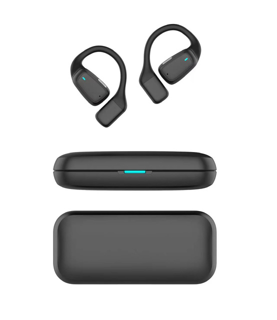 2024 New Wireless True Wireless Stereo Earbuds Noise Cancelling TWS Waterproof LED Plastic In-ear Earphone