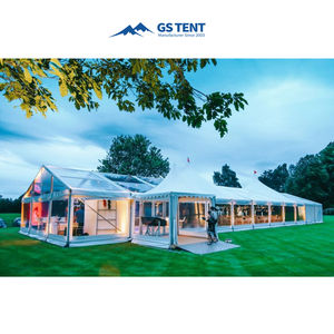 Tente de réception pour l'inauguration immobilière, dimensions 12 x 30 m, 30 x 12 m, 30 m x 12 m - Product Image 6