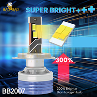 Phare LED de voiture BB2007 9006 H4 H7 H11 9005, clignotant stable, télécommande, économie d'énergie, sortie stable, faisceau haut et bas, OEM ODM