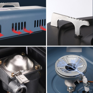 Réchaud à gaz portable Van Life Aesthetic RB-KA02B certifié CSA, mini-cuisinière de camping pour les camionneurs professionnels, repas en déplacement - Product Image 2