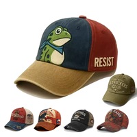 Gorra de Béisbol Deportiva Unisex de 6 Paneles para Primavera, Estilo Urbano, Transpirable, 100% Algodón Jersey, Diseño Retro con Letras, Acolchada
