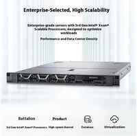 Serveur Rack R650 avec 12 baies NVMe, alimentation redondante, processeur 3,0 GHz, 2 radiateurs, RAID H755, 800 W, 2 alimentations, en stock