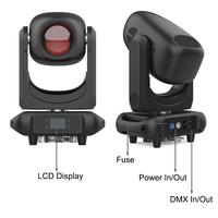 Igracelite 380W Beam Spot Wash 3-en-1 CMY Moving Head Light 382 LED Projecteur de Scène avec Zoom Prisme DMX512 pour Concert