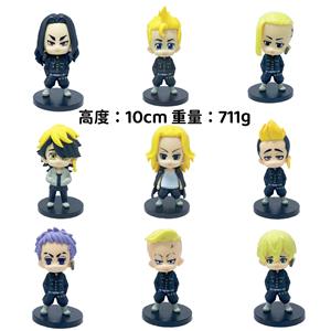 Set di Figurine Giapponesi Classiche <span class=keywords><strong>Anime</strong></span> Trendy Versione Q, Ornamenti per Auto <span class=keywords><strong>Mikey</strong></span> Sano Manjiro, Giocattoli Gashapon - Product Image 6
