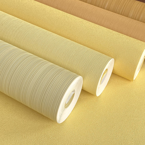 Yellow PVC Solid <strong>Wallpaper</strong> for Living Room Bedroom Interior Decoration Wall Bar Office Waterproof <strong>Orange</strong> <strong>Wallpaper</strong> - Product Image 4