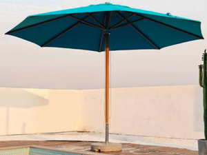 Parasol d'extérieur moderne en aluminium pour jardin - Product Image 1