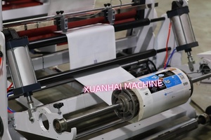 Machine multifonctionnelle de fabrication de sacs de pochettes à scellement central en T pour l'emballage des aliments, les stratifiés en plastique et le papier d'aluminium - Product Image 3