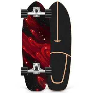 Großhandel professionelle 30 Zoll Rutsche Surf Skate Street Cruiser Land Surf Boards Surfen Skateboard