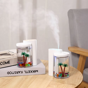 Ev dekor elektrikli Mini ultrasonik uçucu yağ difüzör nemlendirici aromaterapi ev yapımı sevimli evcil balık tankı hava nemlendirici - Product Image 6