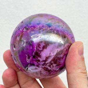 ลูกบอลสฟาเลอร์ไรต์ชุบสังกะสีคุณภาพสูง เป็นมิตรกับสิ่งแวดล้อม สำหรับตกแต่งบ้านและสำนักงาน รวมถึงเทศกาลต่างๆ - Product Image 5