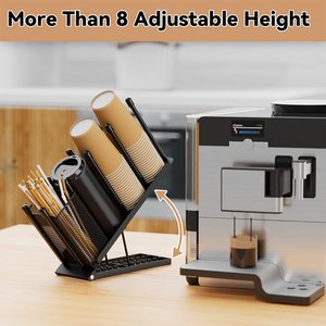 Support de Comptoir Réglable pour Capsules de Café K-Cup et Nespresso Vertuoline – Distributeur de Dosettes - Product Image 2