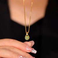 SongYi Offre Spéciale luxe rétro femmes haute qualité en acier inoxydable collier chaîne Style à la mode collier de mode