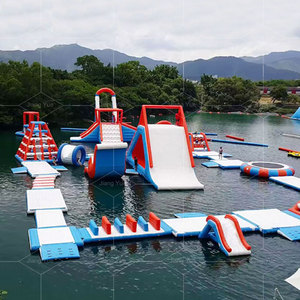Biển Nổi Nước Obstacle Khóa Học Inflatable Công Viên Nước Aqua Park Trong Mùa Hè - Product Image 1