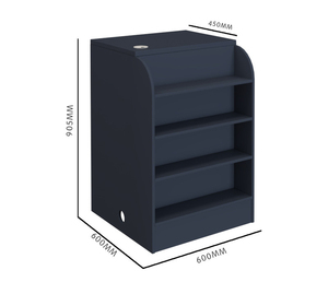 Mostrador de Caja Combinado para Tienda de Conveniencia o Supermercado, Mueble de Madera para Exhibición y Almacenamiento de Cigarrillos y Vino - Product Image 5