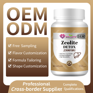 Suplemento Herbal para la Desintoxicación del Hígado 2300mg, Cápsulas de Carbón Activado, Cardo Mariano y Zeolita |   Marca Privada OEM - Product Image 2