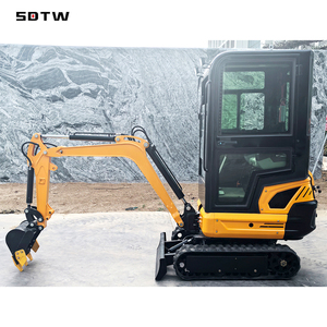 Быстрая доставка, новый небольшой экскаватор 1 тонна 1,2 тонны 1,5 тонн, Энергоэффективный мини-гусеничный экскаватор с гидравлическим большим пальцем - Product Image 3