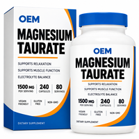Capsules de Taurate de Magnésium OEM – Soutien Minéral Quotidien Premium pour le Bien-être et le Style de Vie Actif – Vente en Gros et Fournisseur de Marque Privée