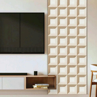 Autocollant mural géométrique moderne 3D de luxe, à coller et à décoller, XPE/EPE/IXPE, imperméable, ignifuge, pour chambre à coucher, salon, hôtel, école