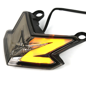 Feu Arrière de Moto à LED, Feu Stop et Clignotant Compatible Kawasaki Ninja Z800 <span class=keywords><strong>Zx6R</strong></span> - Product Image 3