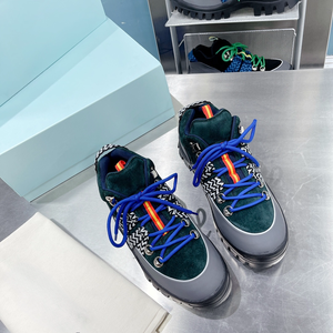 Chaussures VILUNENES LF-7 haut de gamme, personnalisables, pour hommes et femmes, sportives, fermées, amortissantes, en cuir véritable, à la forme géométrique - Product Image 4