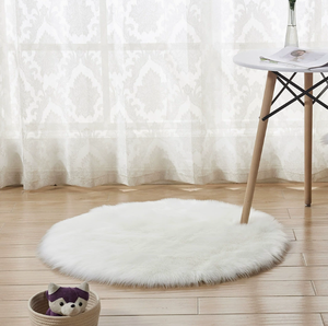 Tapis <span class=keywords><strong>d</strong></span>'exercice moderne fait main à poils longs et duveteux pour salon, lavable, en polyester, adapté aux animaux domestiques, <span class=keywords><strong>d</strong></span>écoration intérieure - Product Image 5