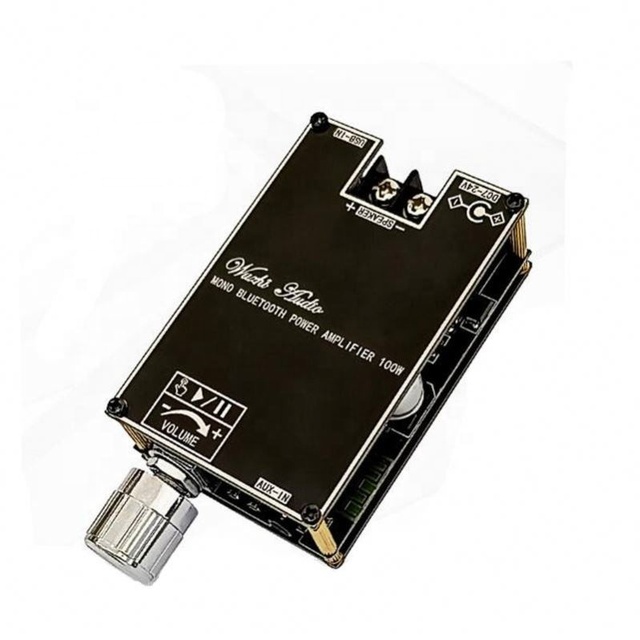 ZK-1001B Mono 100W 5.1 Audio Power Amplifier Module DC7-24V Power Amplifier Chip TPA3116