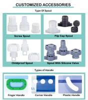 Sacs en aluminium refermables personnalisés de haute qualité, pratiques, étanches, résistants à l'eau, avec bec verseur pour l'emballage du beurre de cacahuète