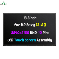 Écran LCD LED tactile de 13,3 pouces pour HP Envy 13-AQ, assemblage de numériseur, remplacement, UHD 3840x2160