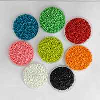 Granulés de Masterbatch Noir pour Plastiques PP PE PS ABS PA PLA HDPE, Teneur 30%-60%, Qualité Film, Moulage par Injection, Soufflage