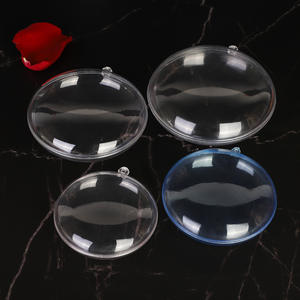 <span class=keywords><strong>Esferas</strong></span> de plástico transparente para decoración navideña, mini <span class=keywords><strong>esferas</strong></span> huecas con forma de estrella, huevo, caballo, campana, árbol - Product Image 4