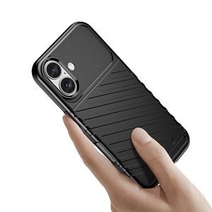 Bande diagonale robuste antichoc Flexible en caoutchouc souple Tpu anti-dérapant couverture de téléphone pour iPhone 16 <span class=keywords><strong>Pro</strong></span> Max étui - Product Image 5
