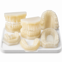 Servicio de Prototipado Rápido SLA para Modelos de Estudio Dental, Revisión de Formas de Ortodoncia, Diseño Personalizado de Alineadores Transparentes, Acero Inoxidable