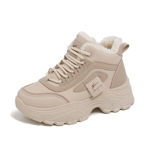 Bottes hautes imperméables à lacets pour femme, grandes tailles, chaudes avec doublure en fourrure – Offre spéciale hiver - Product Image 5