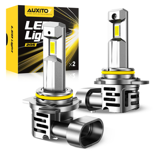 AUXITO 2026 Dernière ampoule de phare LED 9012 6500K Blanc froid HIR2 LED Feux de croisement et de route Mini format Installation en 5 minutes - Product Image 3