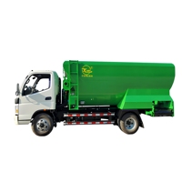 Jialong 9SL-12 Mezcladora Ligera Montada en Camión para Grandes Ranchos, Capacidad de 12m, Control por Válvula Solenoide, Sensor Damaike, Rodamiento Nuevo, 7.5 Ton/h