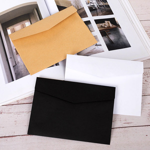<span class=keywords><strong>Buste</strong></span> di Carta Kraft Bianche e Nere Classiche Personalizzate con <span class=keywords><strong>Finestra</strong></span>, Mini <span class=keywords><strong>Buste</strong></span> per Inviti di Nozze e Regali - Product Image 2