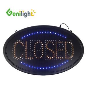 Enseigne LED animée Genilight, ouverture et fermeture personnalisées, affichage LED personnalisé, 58x36CM, publicité intérieure, résolution personnalisée, haute luminosité, Chine - Product Image 4