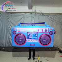 Modèles de décoration publicitaire Radios gonflables Enregistreurs gonflables géants personnalisés
