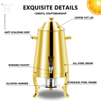 Urne à sirop en acier inoxydable YITIAN, distributeur de jus portable pour le thé, l'eau et les boissons pour les services de restauration