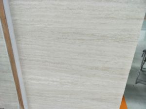 Venta al por Mayor de Losa de Travertino Blanco Italiano Pulido Natural, Corte Vien, para Paredes y Pisos Interiores y Exteriores para Hoteles - Product Image 5